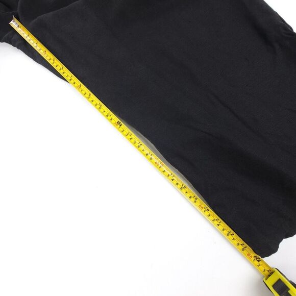 NEW Eileen Fisher Woman Tencel & Organic Linen Slub Jumpsuit Wide Leg Black 1X - Picture 5 of 11